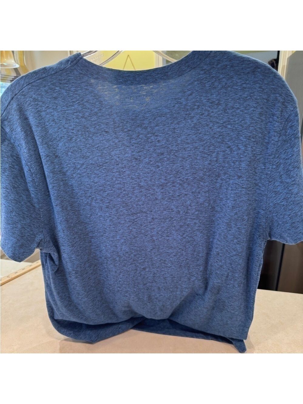 Buckle Departwest Men’s Blue Heathered Short Sleeve T-Shirt Size M - Picture 3 of 5